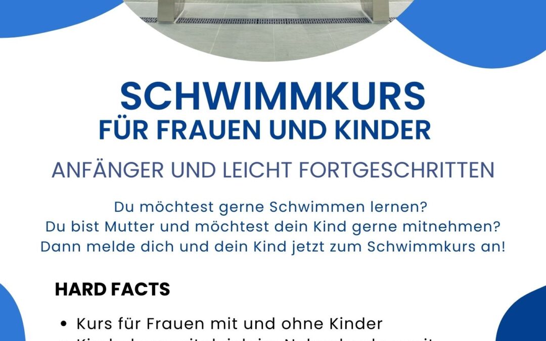 Schwimmkurs für Frauen und Kinder